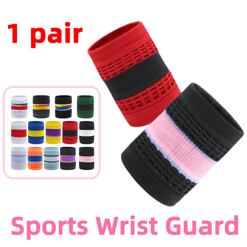 Wristband Pair Sweat - واقي معصم قطن بوليستر ، عصابة