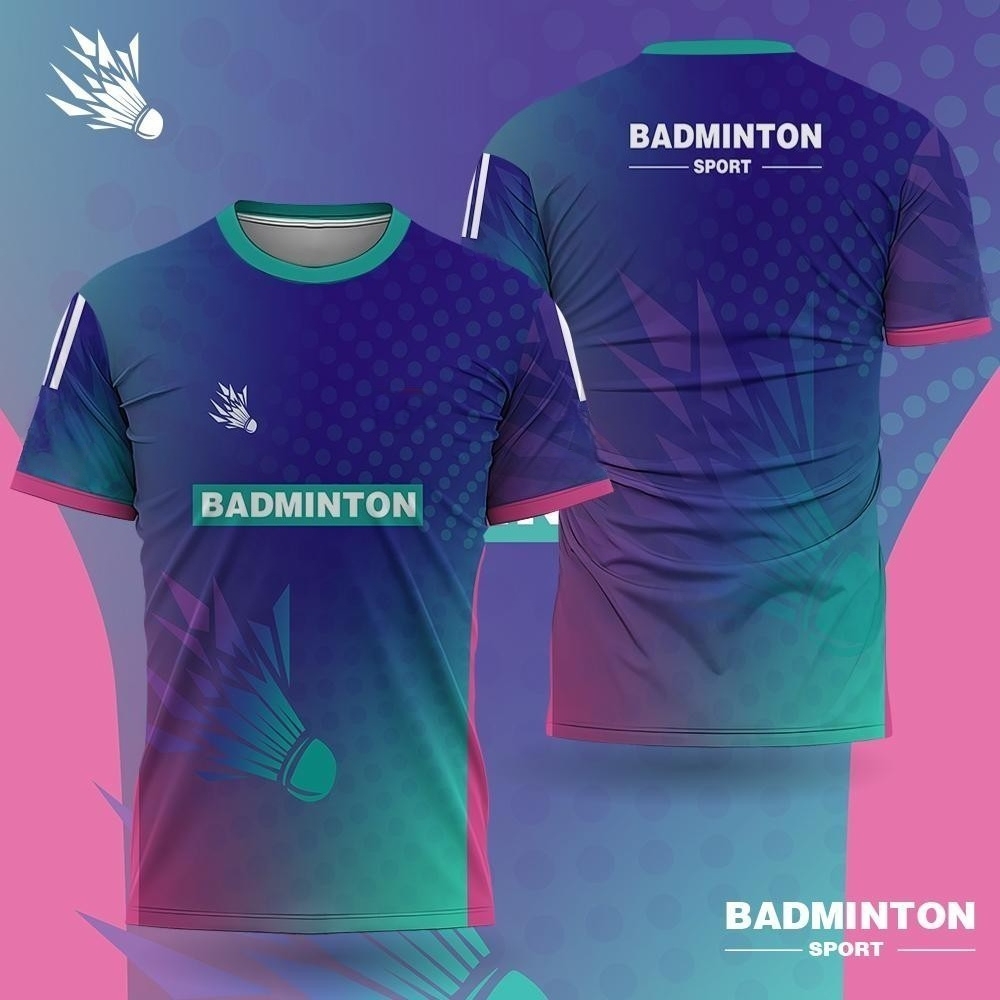 Badminton Aesthetic - الرجال ملابس كرة الريشة التدرج ثلاثية