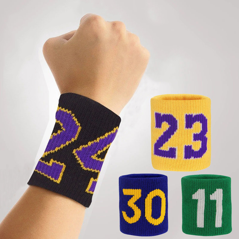 1 قطعة كرة السلة اللياقة البدن - مراجعة Wristband Pair Sweat وسعره