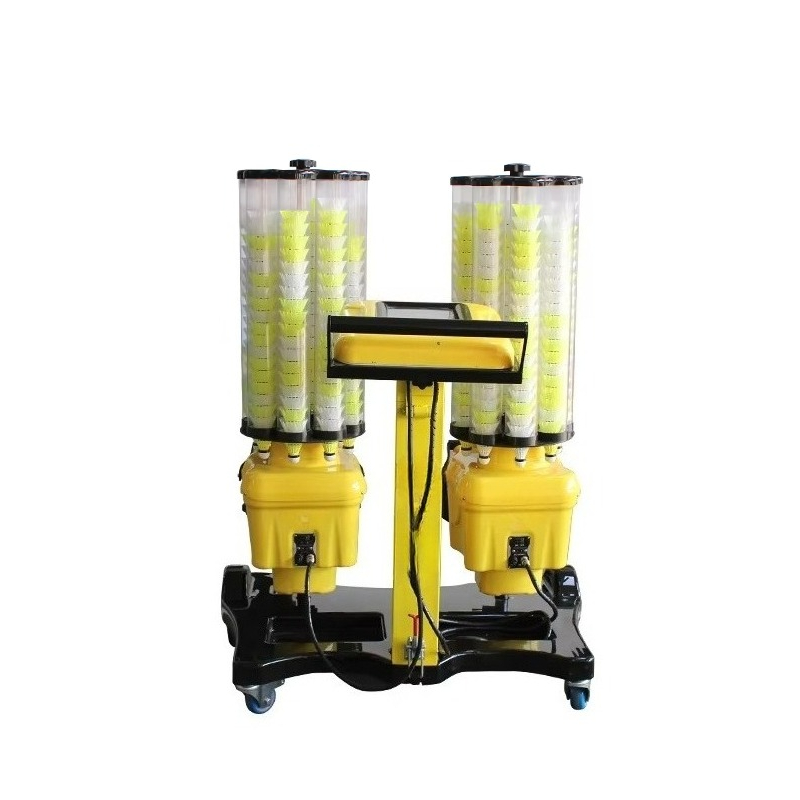آلة إسقاط كرات الريشة S8025 من - مراجعة Feeder Machine Badminton وسعره