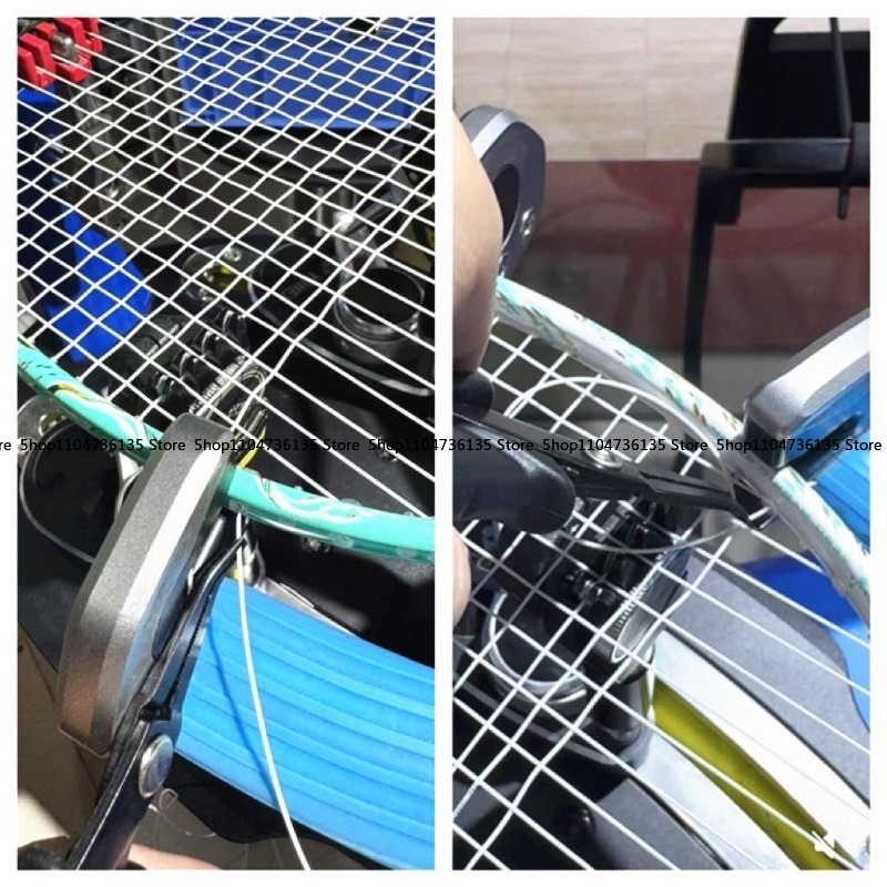 مضرب تنس الريشة، أداة تثبيت خي - مراجعة Badminton Equipment وسعره