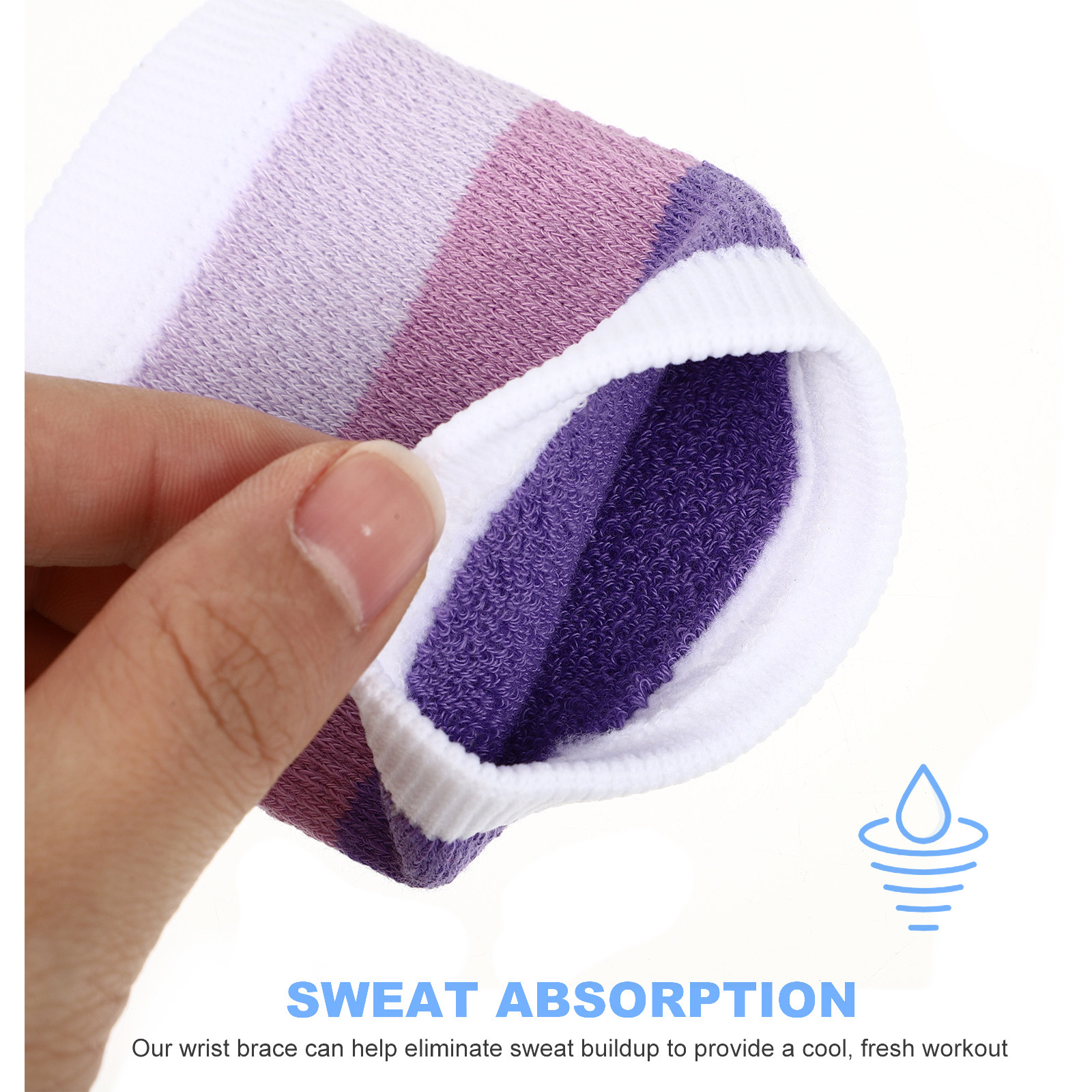 زوج من الأساور الرياضية باللون - مراجعة Wristband Pair Sweat وسعره