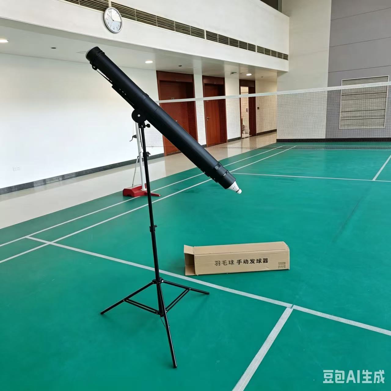 جهاز تدريب كرة الريشة المحمول  - مراجعة Feeder Machine Badminton وسعره
