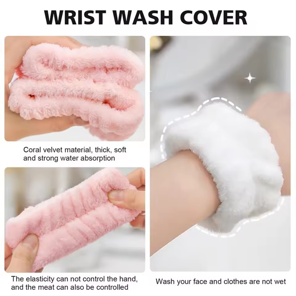 أزياء 2 قطعة زوج واحد غسل الوج - مراجعة Wristband Pair Sweat وسعره