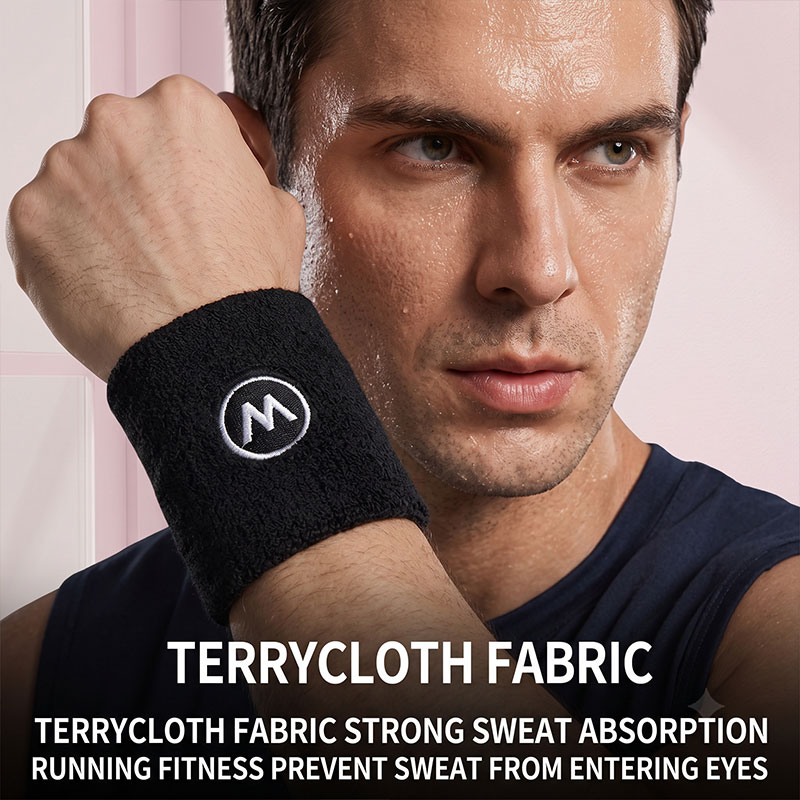 زوج واحد من الأربطة الرياضية ا - مراجعة Wristband Pair Sweat وسعره