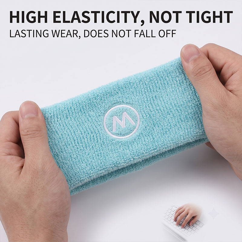 زوج واحد من الأربطة الرياضية ا - مراجعة Wristband Pair Sweat وسعره
