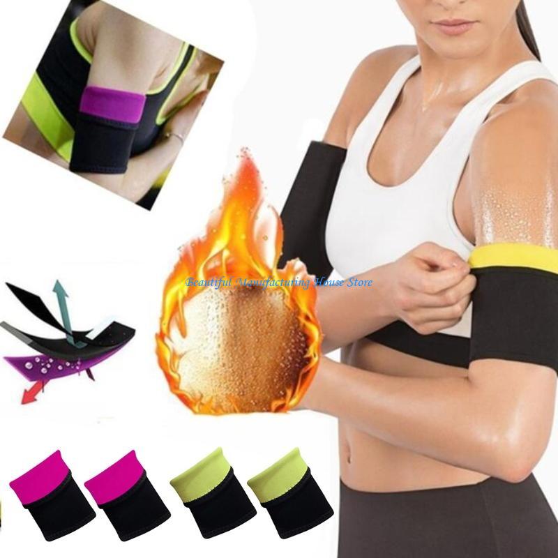 أكمام الذراع E56A لتشكيل عضلات - مراجعة Wristband Pair Sweat وسعره