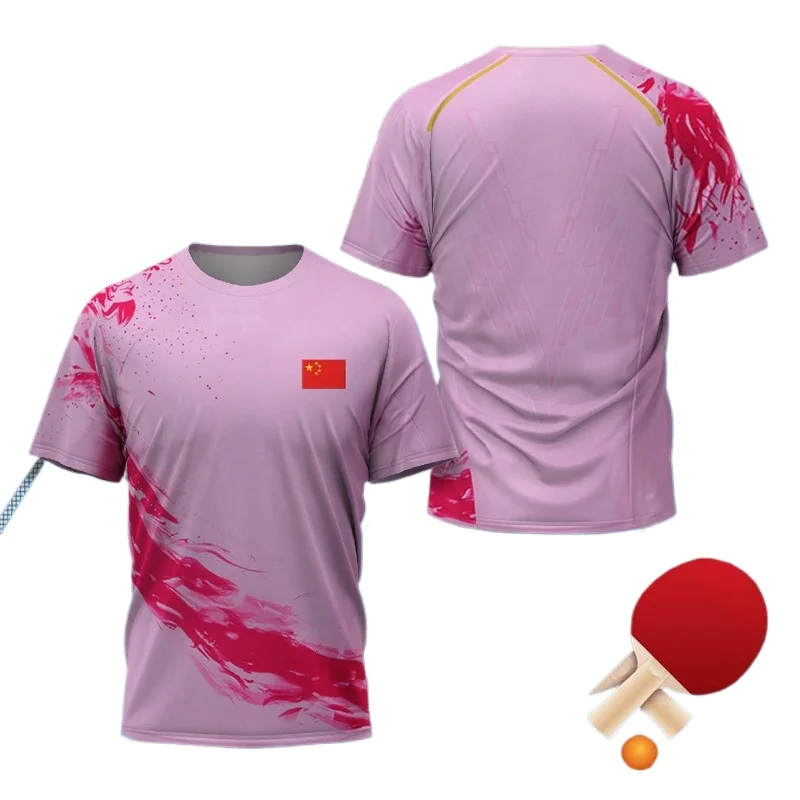 قميص رياضي للرجال بتصميم تنس ا - مراجعة Badminton Aesthetic وسعره