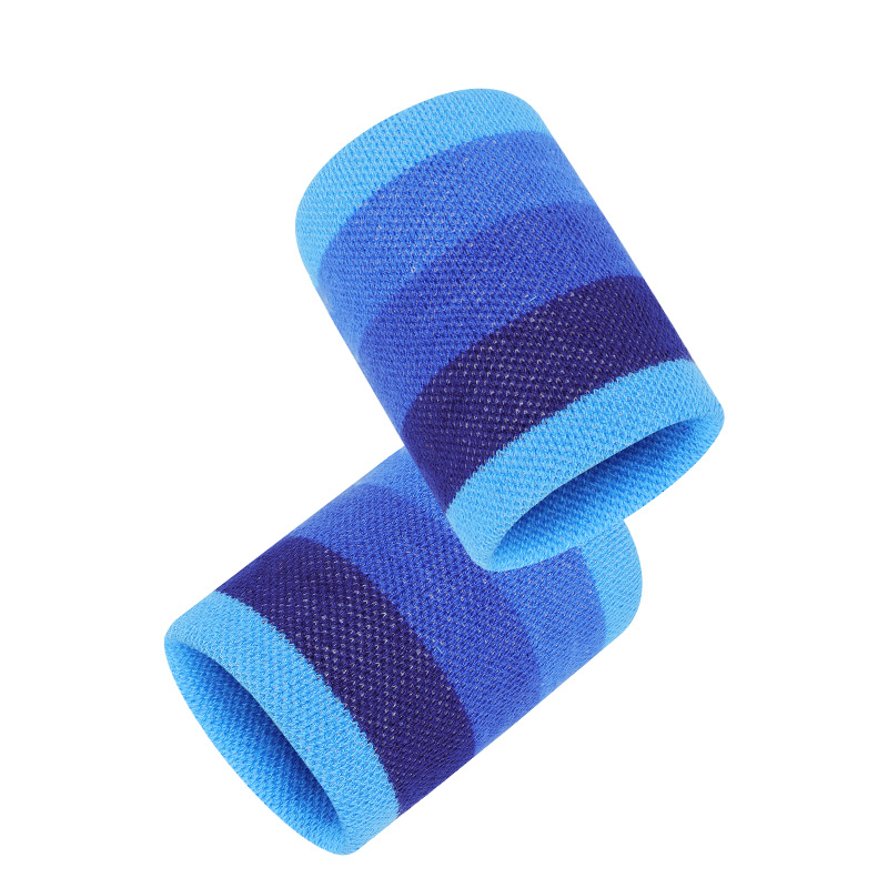 1 زوج ملون البوليستر القطن الك - مراجعة Wristband Pair Sweat وسعره