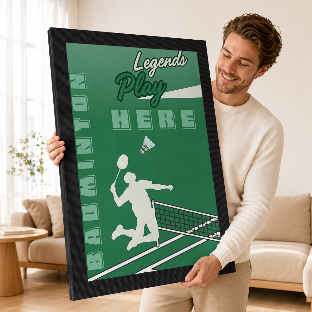 ملصق قماشي لأساطير البادمنتون  - مراجعة Badminton Legend وسعره